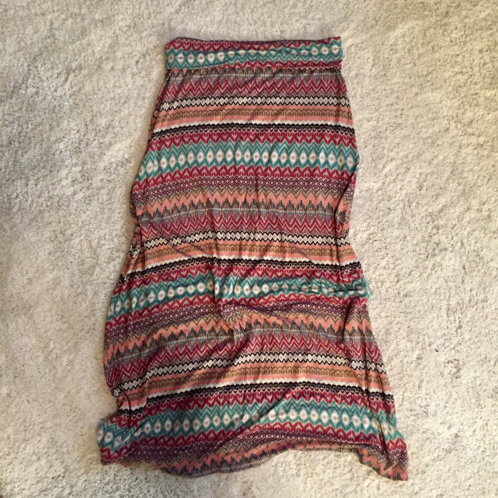 Tribal Maxi Skirt